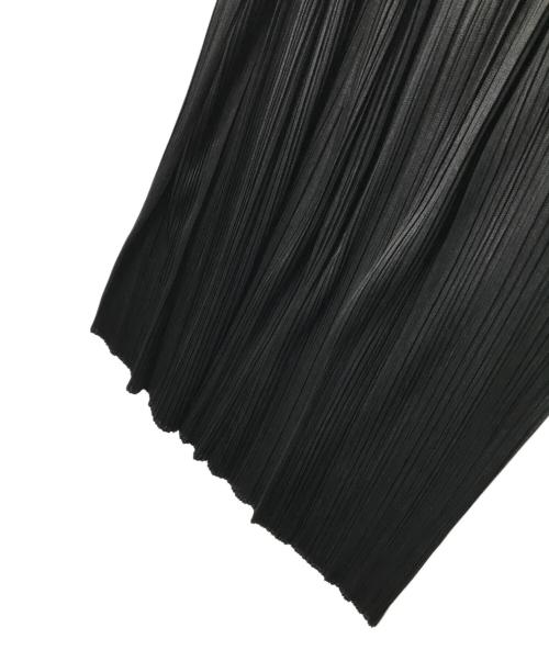 PLEATS PLEASE（プリーツプリーズ）PLEATS PLEASE (プリーツプリーズ) ワイドプリーツパンツ ブラック サイズ:2の古着・服飾アイテム