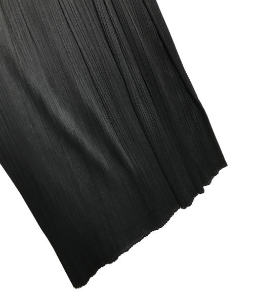 PLEATS PLEASE（プリーツプリーズ）PLEATS PLEASE (プリーツプリーズ) ワイドプリーツパンツ ブラック サイズ:2の古着・服飾アイテム