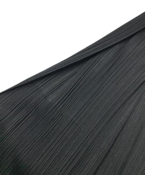 PLEATS PLEASE（プリーツプリーズ）PLEATS PLEASE (プリーツプリーズ) ワイドプリーツパンツ ブラック サイズ:2の古着・服飾アイテム