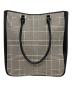 MACKINTOSH PHILOSOPHY (マッキントッシュ フィロソフィー) チェック柄トートバッグ H5110-211-06 グレー：5000円