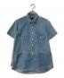 snow peak（スノーピーク）の古着「Field Denim Pullover Short Sleeve フィールドデニムプルオーバーショートスリーブ SH-16SU201」｜インディゴ