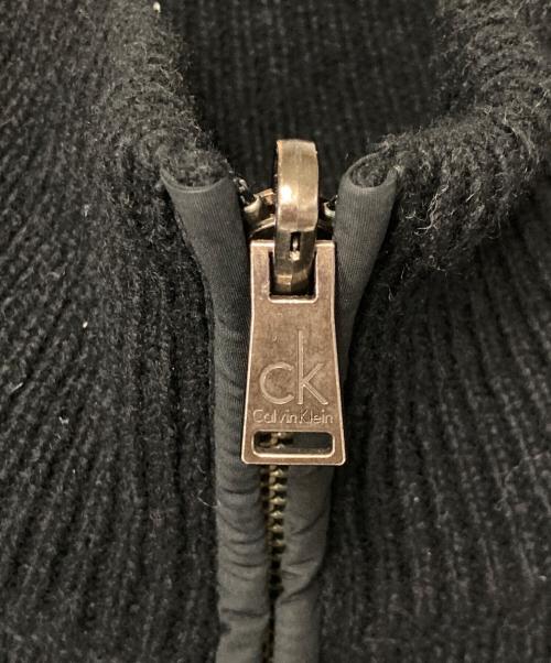 ck Calvin Klein（シーケーカルバンクライン）ck Calvin Klein (シーケーカルバンクライン) リバーシブルジャケット ブラック サイズ:Lの古着・服飾アイテム