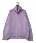 GALERIE VIE（ギャルリーヴィー）の古着「ファインウール タートルネックプルオーバー」｜パープル