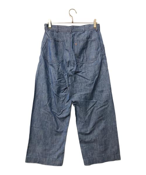 45R（フォーティファイブ・アール）45R (フォーティファイブ・アール) ワイドパンツ 5066036 インディゴ サイズ:2の古着・服飾アイテム
