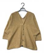45Rフォーティファイブ・アール）の古着「リネンカーディガン 2013 7-03-8029」｜ベージュ