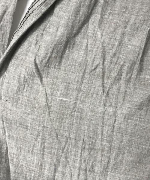 45R（フォーティファイブ・アール）45R (フォーティファイブ・アール) カディ ピンタックブラウス グレー サイズ:1の古着・服飾アイテム