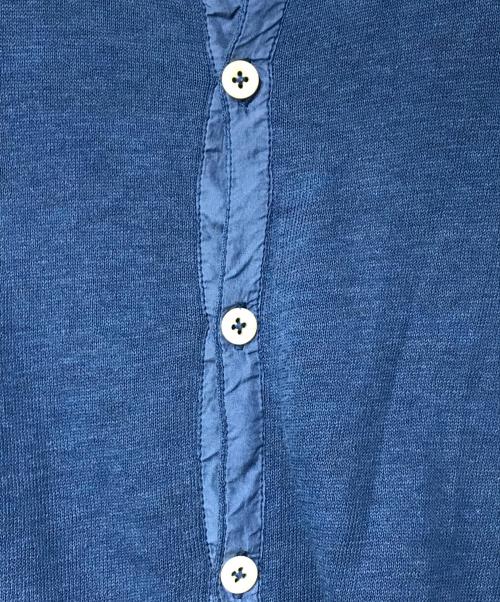 45R（フォーティファイブ・アール）45R (フォーティファイブ・アール) カーディガン 5068017 ブルー サイズ:3の古着・服飾アイテム