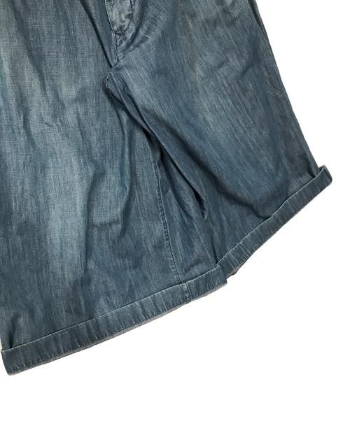45R（フォーティファイブ・アール）45R (フォーティファイブ・アール) ワイドデニムパンツ インディゴ サイズ:3の古着・服飾アイテム