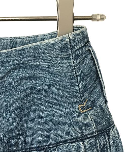 45R（フォーティファイブ・アール）45R (フォーティファイブ・アール) ワイドデニムパンツ インディゴ サイズ:3の古着・服飾アイテム