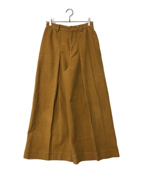 45R（フォーティファイブ・アール）45R (フォーティファイブ・アール) ワイドパンツ マスタード サイズ:3の古着・服飾アイテム