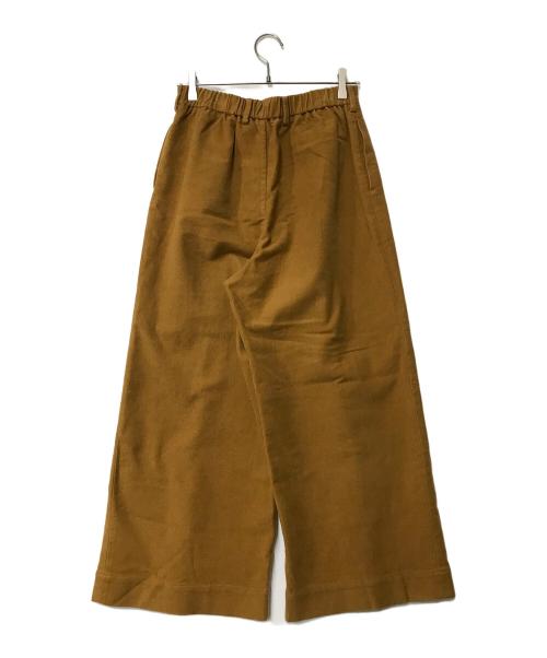 45R（フォーティファイブ・アール）45R (フォーティファイブ・アール) ワイドパンツ マスタード サイズ:3の古着・服飾アイテム