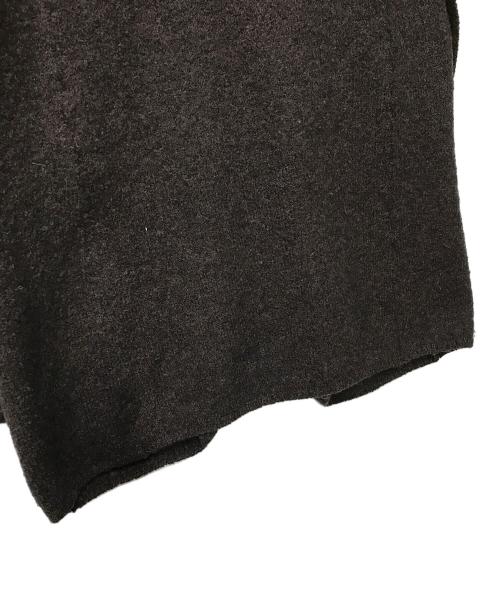 umii 908（ウミキューゼロハチ）umii 908 (ウミキューゼロハチ) アルパカ混ステンカラーコート ブラウン サイズ:2の古着・服飾アイテム