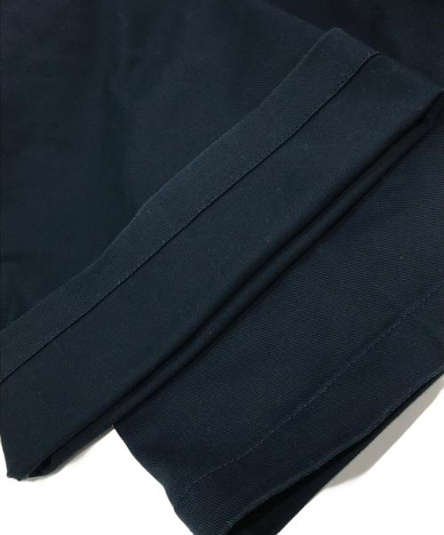BEAMS BOY（ビームスボーイ）BEAMS BOY (ビームスボーイ) Dickies (ディッキーズ) 別注 ワイド ダブルニー パンツ 241W40BO01 ネイビー サイズ:73.5cm (W29)の古着・服飾アイテム