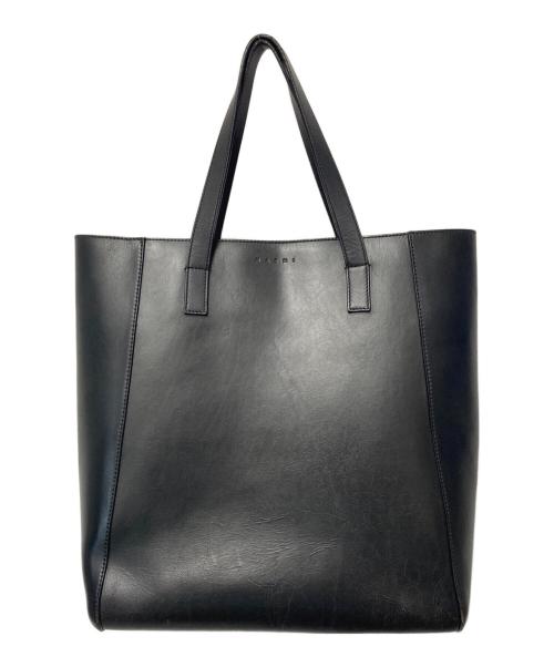 MARNI（マルニ）MARNI (マルニ) レザートートバッグ ブラックの古着・服飾アイテム