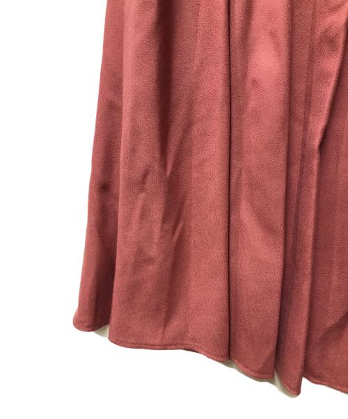 ANAYI（アナイ）ANAYI (アナイ) ウールアムンゼンポケットフレア ワンピース 10232714510 ピンク サイズ:36 未使用品の古着・服飾アイテム