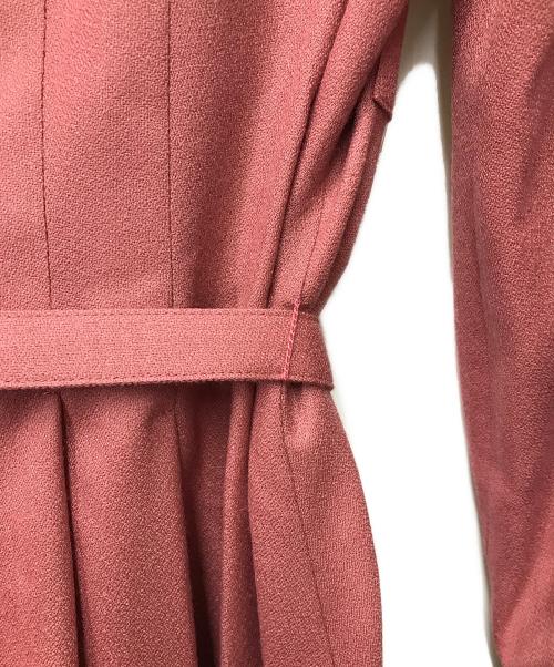 ANAYI（アナイ）ANAYI (アナイ) ウールアムンゼンポケットフレア ワンピース 10232714510 ピンク サイズ:36 未使用品の古着・服飾アイテム