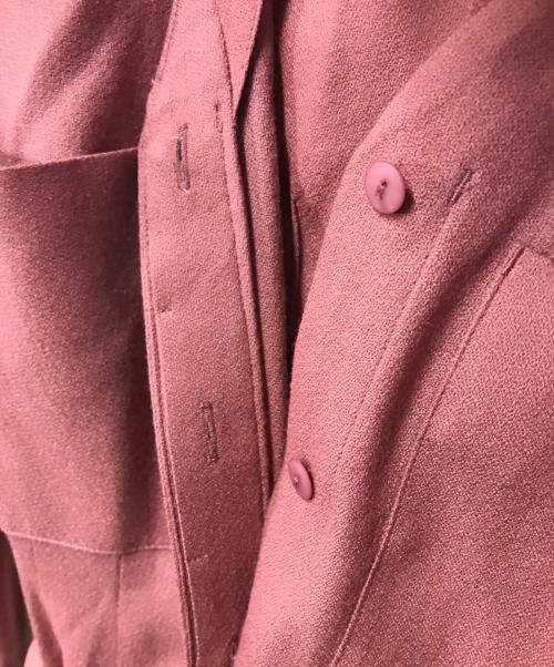 ANAYI（アナイ）ANAYI (アナイ) ウールアムンゼンポケットフレア ワンピース 10232714510 ピンク サイズ:36 未使用品の古着・服飾アイテム