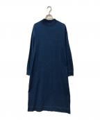 45Rフォーティファイブ・アール）の古着「ハイネックワンピース」｜インディゴ