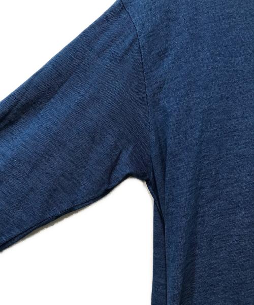 45R（フォーティファイブ・アール）45R (フォーティファイブ・アール) ハイネックワンピース インディゴ サイズ:-の古着・服飾アイテム