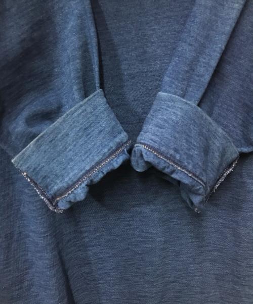 45R（フォーティファイブ・アール）45R (フォーティファイブ・アール) ハイネックワンピース インディゴ サイズ:-の古着・服飾アイテム