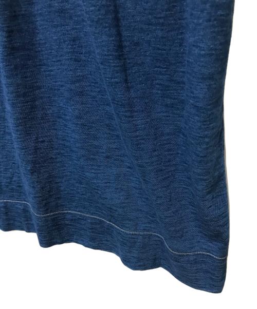 45R（フォーティファイブ・アール）45R (フォーティファイブ・アール) ハイネックワンピース インディゴ サイズ:-の古着・服飾アイテム