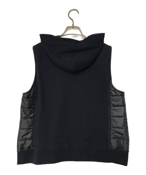 Leilian（レリアン）LEILIAN (レリアン) フード付きベスト ネイビー サイズ:13の古着・服飾アイテム