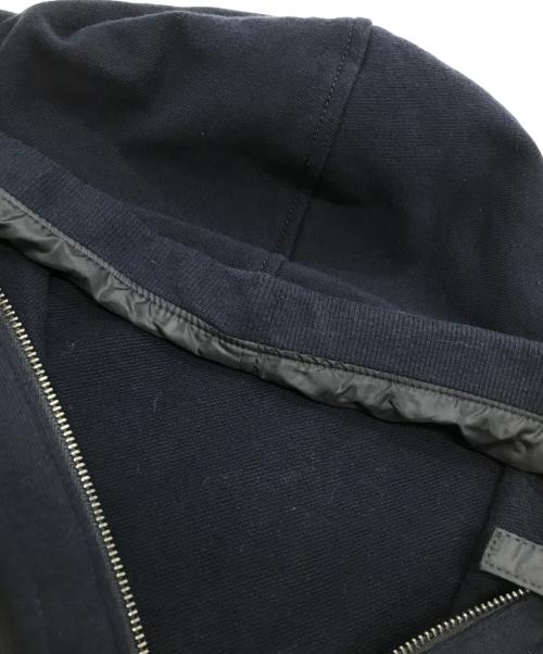 Leilian（レリアン）LEILIAN (レリアン) フード付きベスト ネイビー サイズ:13の古着・服飾アイテム