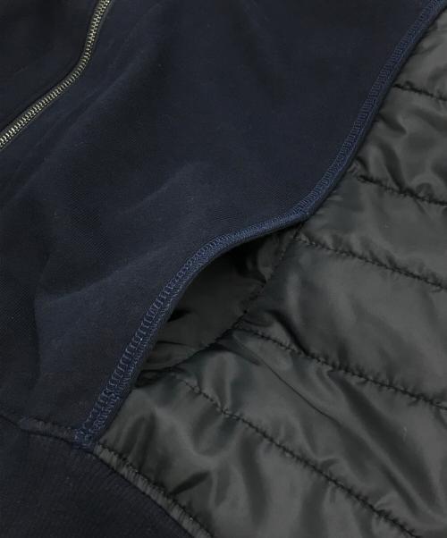 Leilian（レリアン）LEILIAN (レリアン) フード付きベスト ネイビー サイズ:13の古着・服飾アイテム