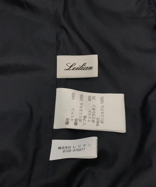 Leilian（レリアン）LEILIAN (レリアン) フード付きベスト ネイビー サイズ:13の古着・服飾アイテム