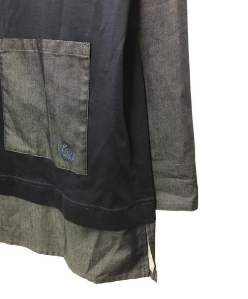 Leilian（レリアン）Leilian (レリアン) ドッキングプルオーバー 1402989 ネイビー サイズ:13の古着・服飾アイテム