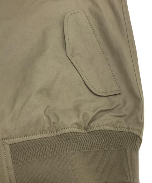 EDIFICE（エディフィス）EDIFICE (エディフィス) ハイデンシティー ウェザー ピーチスキン ハリントン ブルゾン 23-011300-6030-3-0 ベージュ サイズ:Sの古着・服飾アイテム