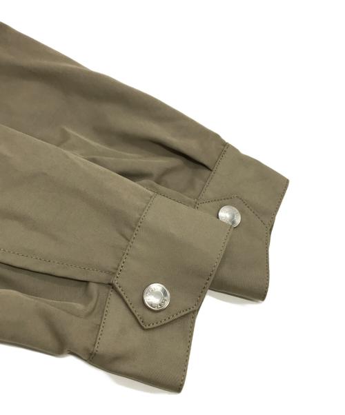 EDIFICE（エディフィス）EDIFICE (エディフィス) ハイデンシティー ウェザー ピーチスキン ハリントン ブルゾン 23-011300-6030-3-0 ベージュ サイズ:Sの古着・服飾アイテム