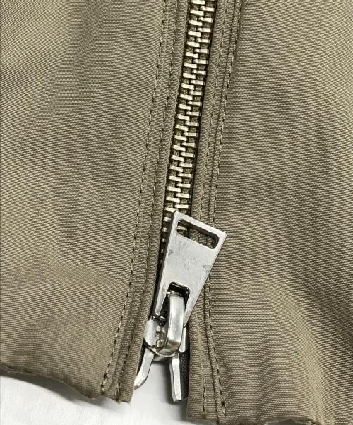 EDIFICE（エディフィス）EDIFICE (エディフィス) ハイデンシティー ウェザー ピーチスキン ハリントン ブルゾン 23-011300-6030-3-0 ベージュ サイズ:Sの古着・服飾アイテム