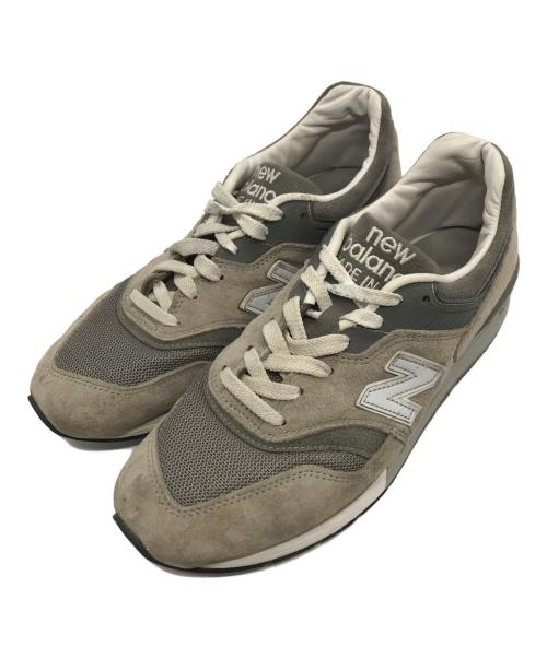 NEW BALANCE（ニューバランス）NEW BALANCE (ニューバランス) ローカットスニーカー M997GY ベージュ サイズ:US08/UK71/2/EU41.5の古着・服飾アイテム