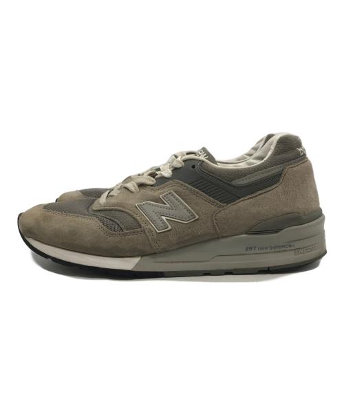 NEW BALANCE（ニューバランス）NEW BALANCE (ニューバランス) ローカットスニーカー M997GY ベージュ サイズ:US08/UK71/2/EU41.5の古着・服飾アイテム