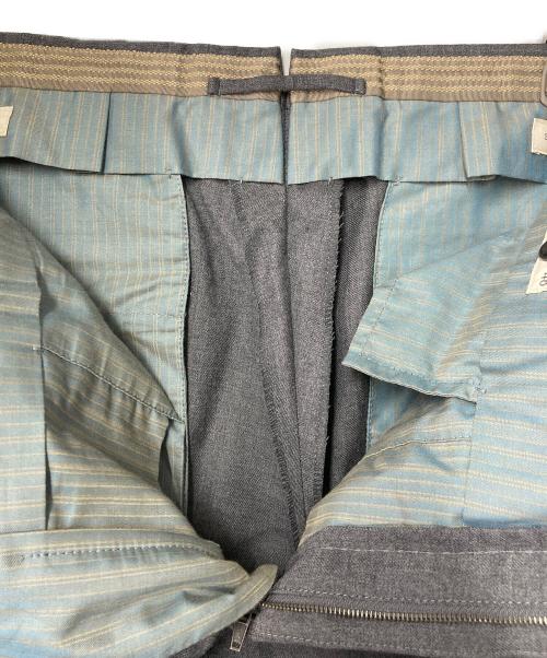 INCOTEX（インコテックス）INCOTEX (インコテックス) センタープレスパンツ グレー サイズ:48の古着・服飾アイテム