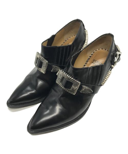 TOGA PULLA（トーガ プルラ）TOGA PULLA (トーガ プルラ) ブーツ 0917G ブラック サイズ:37の古着・服飾アイテム