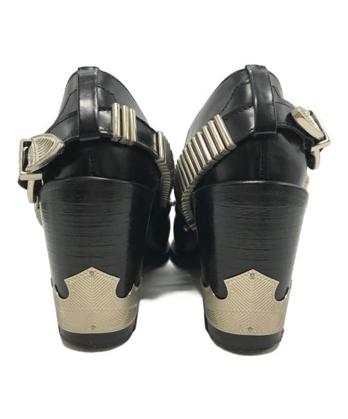 TOGA PULLA（トーガ プルラ）TOGA PULLA (トーガ プルラ) ブーツ 0917G ブラック サイズ:37の古着・服飾アイテム