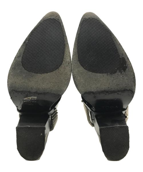 TOGA PULLA（トーガ プルラ）TOGA PULLA (トーガ プルラ) ブーツ 0917G ブラック サイズ:37の古着・服飾アイテム