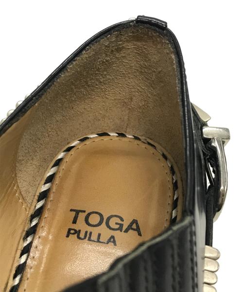 TOGA PULLA（トーガ プルラ）TOGA PULLA (トーガ プルラ) ブーツ 0917G ブラック サイズ:37の古着・服飾アイテム