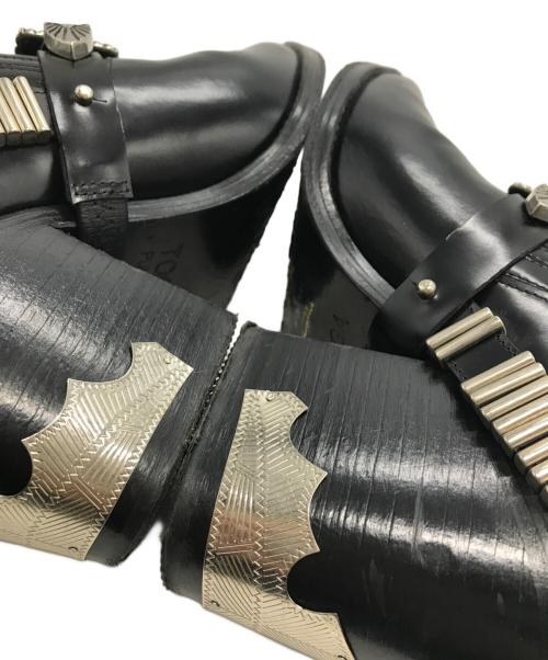 TOGA PULLA（トーガ プルラ）TOGA PULLA (トーガ プルラ) ブーツ 0917G ブラック サイズ:37の古着・服飾アイテム