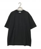 ATONエイトン）の古着「12/- AIR SPININNG | OVERSIZED S/S T-SHIRT 7093984 スピニングオーバーサイズTシャツ」｜ブラック