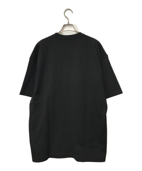 ATON（エイトン）ATON (エイトン) 12/- AIR SPININNG | OVERSIZED S/S T-SHIRT 7093984 スピニングオーバーサイズTシャツ ブラック サイズ:4の古着・服飾アイテム