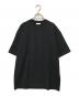 ATON（エイトン）の古着「12/- AIR SPININNG | OVERSIZED S/S T-SHIRT 7093984 スピニングオーバーサイズTシャツ」｜ブラック