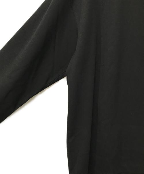 ATON（エイトン）ATON (エイトン) SUPIMA AIR 12 OVERSIZED L/S T-SHIRT 7093437 スーピマエアオーバーサイズTシャツ ブラック サイズ:4の古着・服飾アイテム