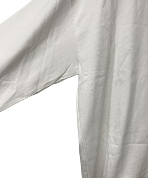 ATON（エイトン）ATON (エイトン) SUPIMA AIR 12 OVERSIZED L/S T-SHIRT ホワイト サイズ:4の古着・服飾アイテム