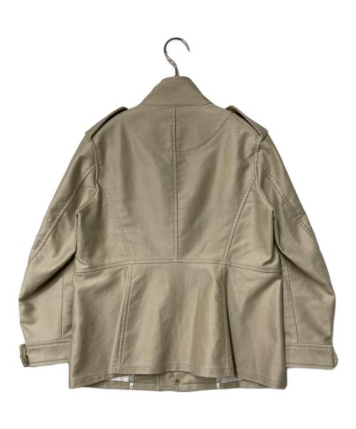 DRAWER（ドゥロワー）Drawer (ドゥロワー) ミリタリージャケット 6522-299-0238 ベージュ サイズ:36の古着・服飾アイテム