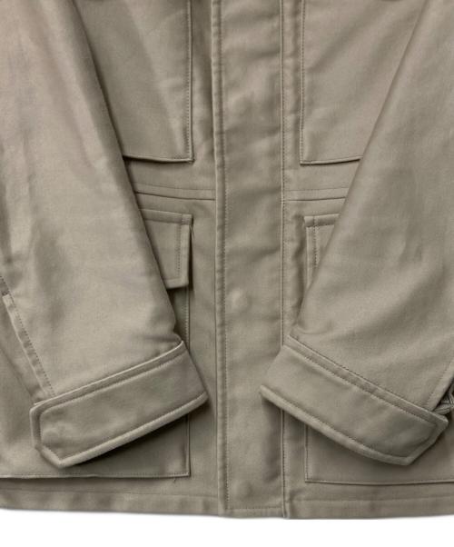 DRAWER（ドゥロワー）Drawer (ドゥロワー) ミリタリージャケット 6522-299-0238 ベージュ サイズ:36の古着・服飾アイテム