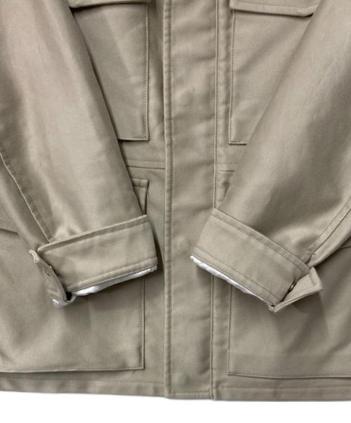DRAWER（ドゥロワー）Drawer (ドゥロワー) ミリタリージャケット 6522-299-0238 ベージュ サイズ:36の古着・服飾アイテム