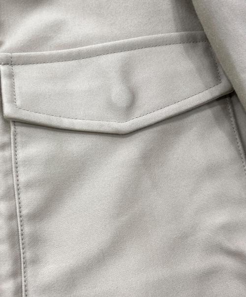 DRAWER（ドゥロワー）Drawer (ドゥロワー) ミリタリージャケット 6522-299-0238 ベージュ サイズ:36の古着・服飾アイテム